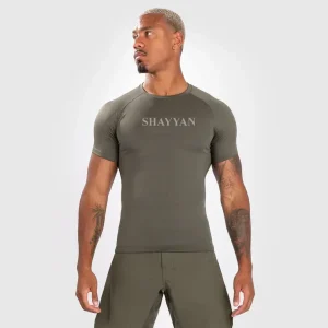 Men’s Short Sleeve Rashguard - Khaki