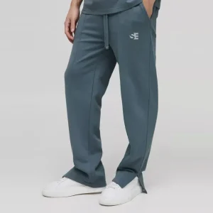 Relaxed Edizione Heavyweight Pintuck Split Hem Joggers